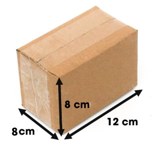 Hộp carton 12x8x8 cm