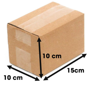 Hộp carton 15x10x10 cm